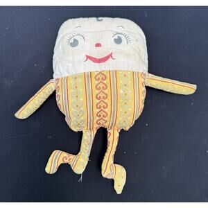 Plakie Humpty Dumpty Plush Stuffed Pillow Doll The Legendary Cumfy Dumfy -T29